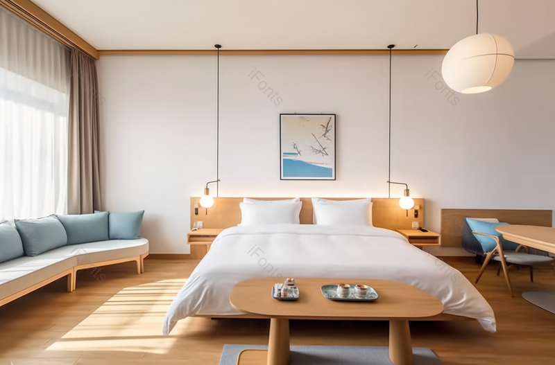 明亮简单干净居家民宿摄影实拍,高清,摄影图,摄影图片,图片大全,摄影图免费下载